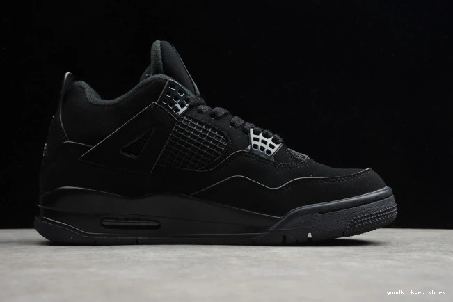 Cheap 4 Air CU1110-010 (2020) Cat Jordan Black 0730